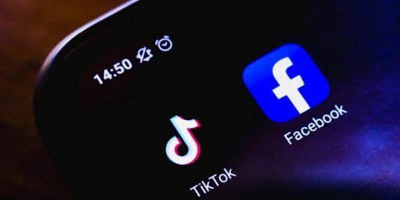 Tik tok en Facebook